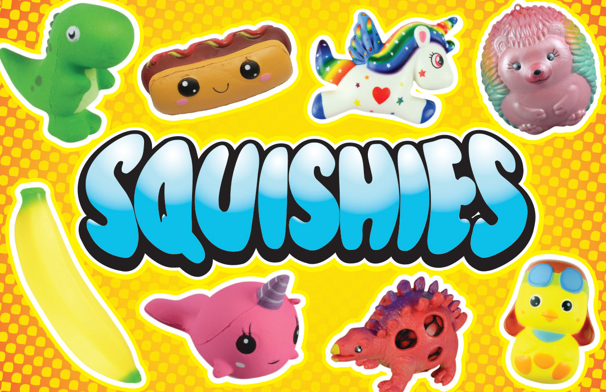 Squishy Slow Rise Foam Mix Bagged (144 ct) 4in-6in