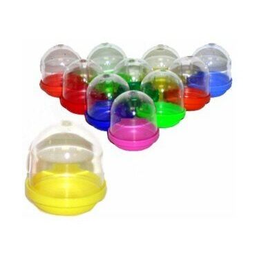 1 inch Empty Acorn Capsules (Assorted) 2500 ct