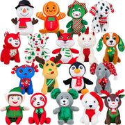 Small Medium Christmas Plush Mix #6 (108 ct) 8in-9in