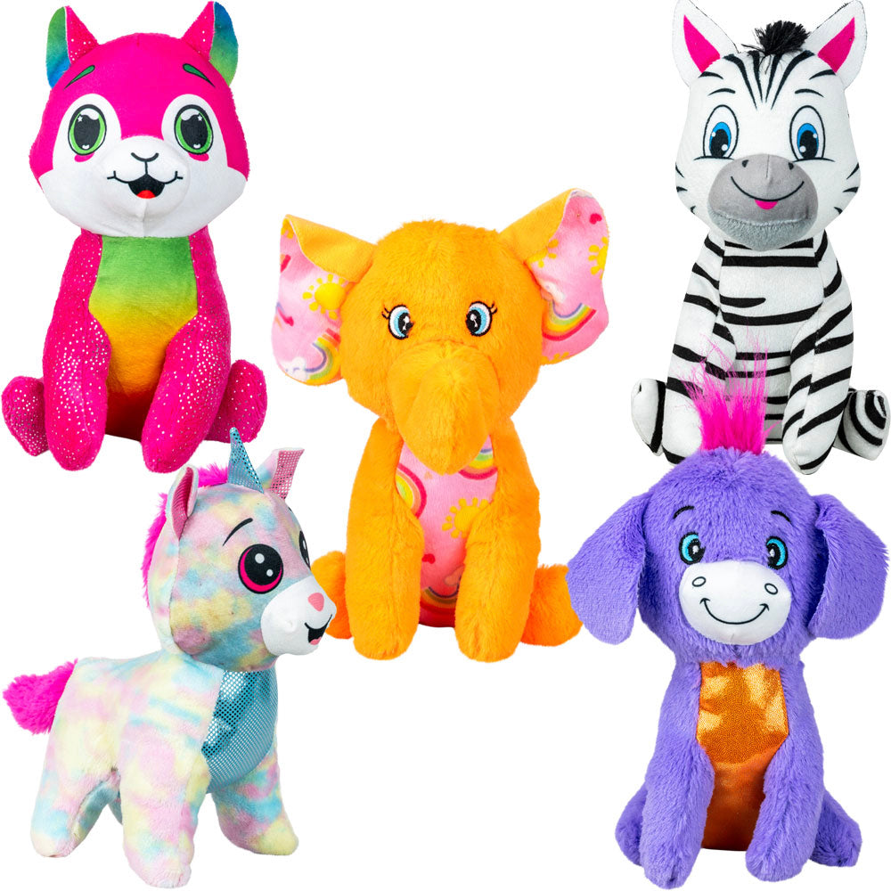 Medium Generic Plush #62 Mix (8-9 inch) 108 ct