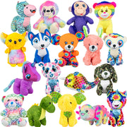 Medium Generic Plush #79 Mix (8-9 inch) 108 ct