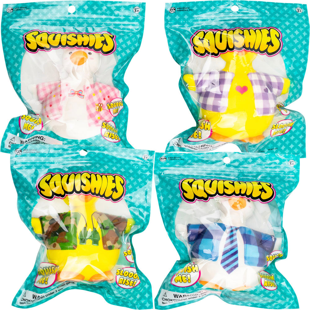 Squishy Slow Rise Foam Mix Bagged (144 ct) 4in-6in