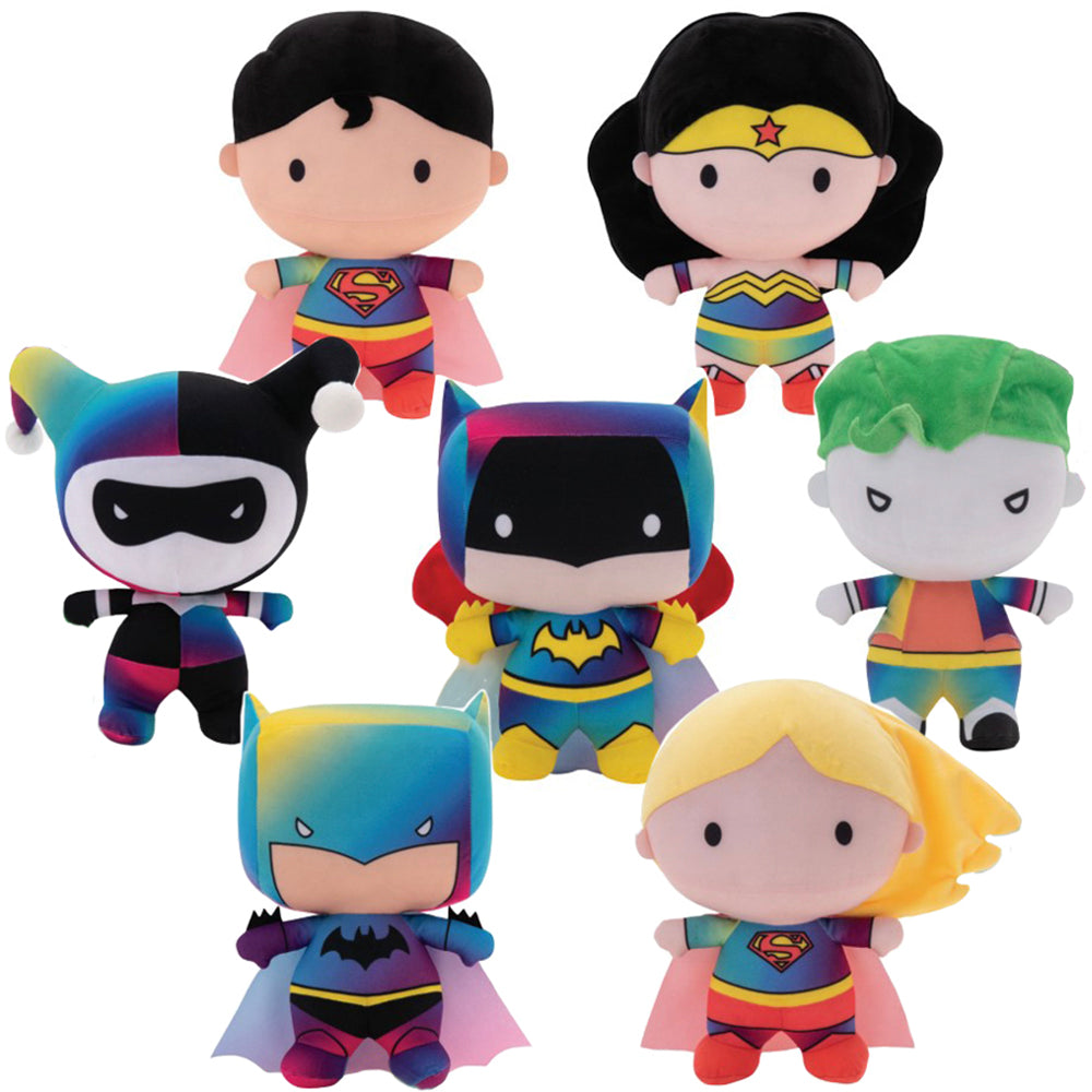 DC Comics??Chibi Gradient Assorted Licensed Plush (7 inch) 24 ct