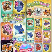 Sqwishland Stickers Vending Stickers (300 ct)