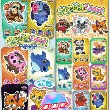 Sqwishland Stickers Vending Stickers (300 ct)