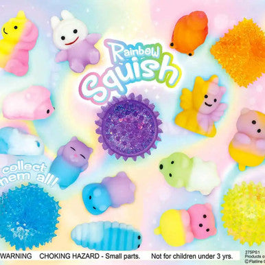 Rainbow Pastel Squish Vending Capsules (2 inch) 250 ct