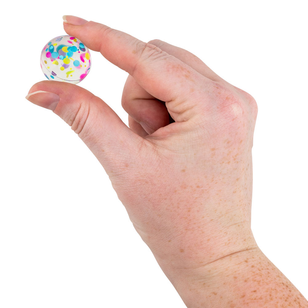Confetti 27mm Vending Bouncy Balls