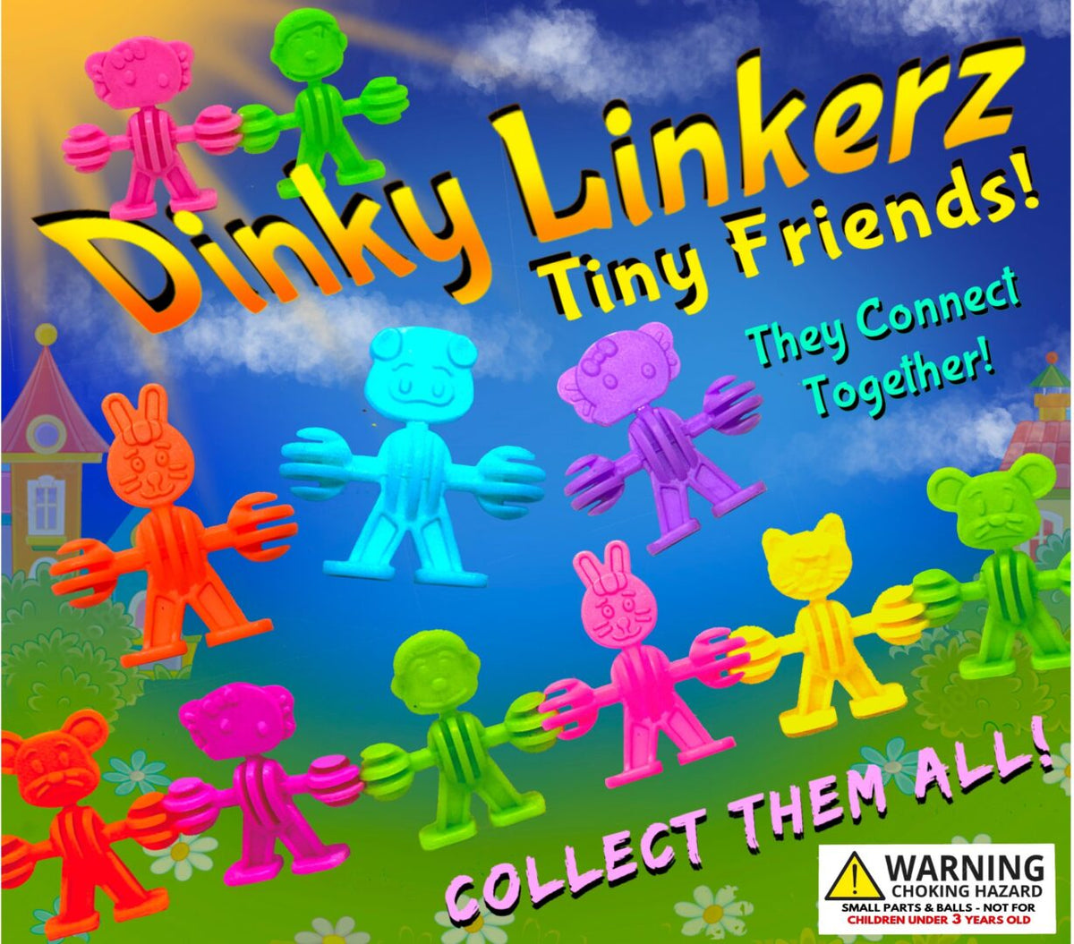 Dinky Linkerz Vending Capsules (2 inch) 250 ct