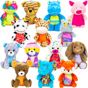 Medium Generic #22 Plush Mix (60 ct) 9-11 inch