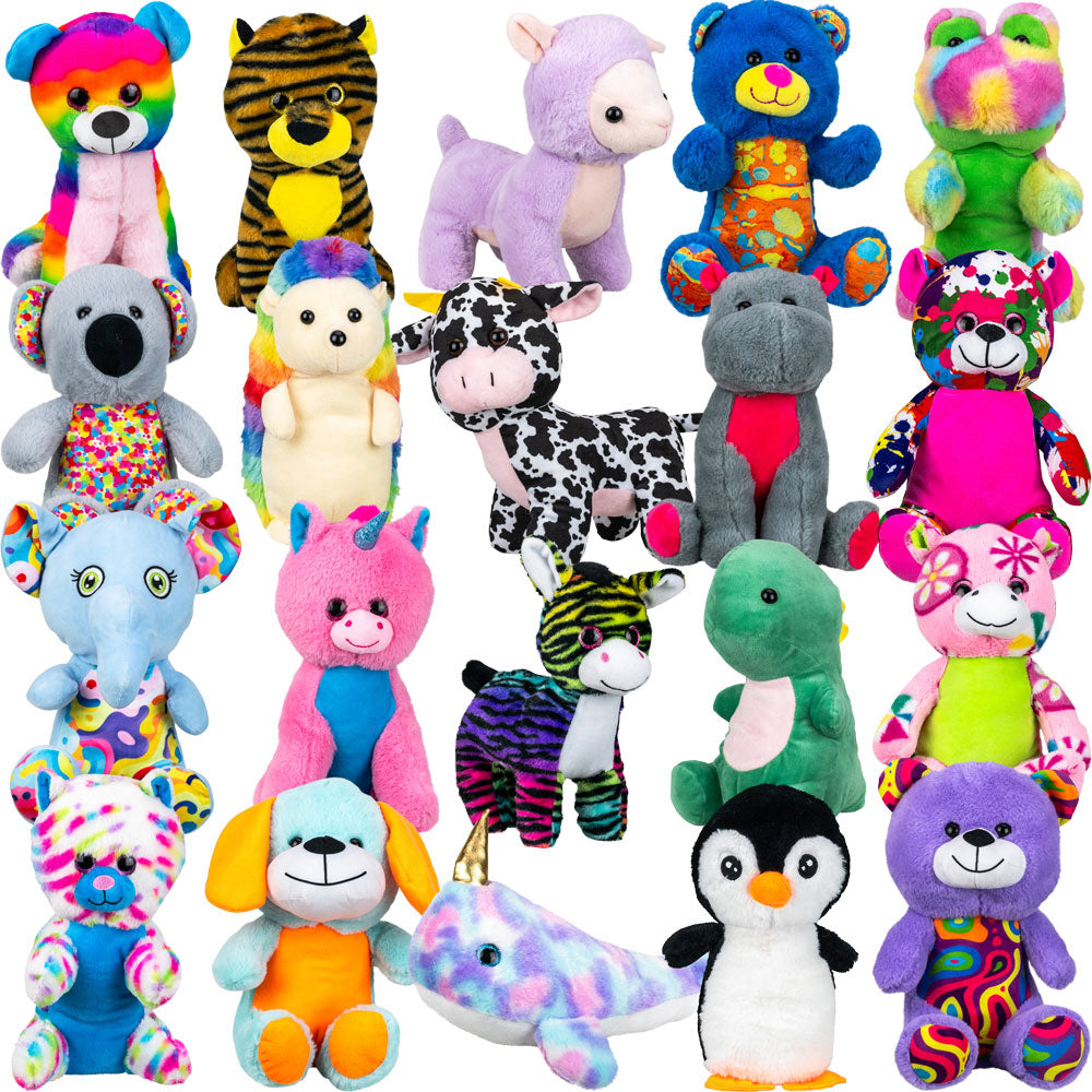 Medium Generic #26 Plush Mix (80 ct) 9-11 inch