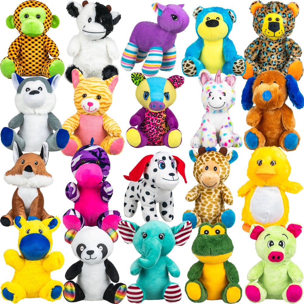 Medium Generic #30 Plush Mix (80 ct) 9-11 inch