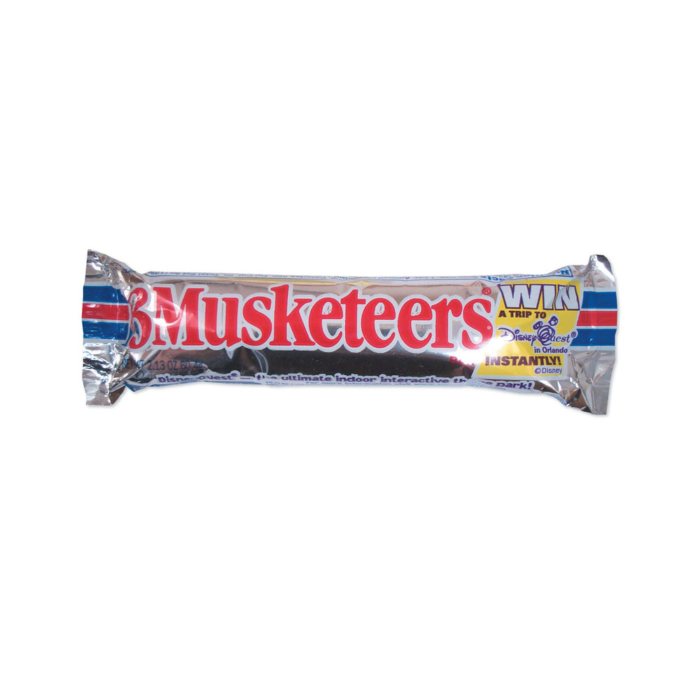 3 Musketeers Candy Bars 36 ct