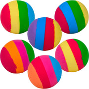 4 Color Rainbow 45mm High Bounce Balls