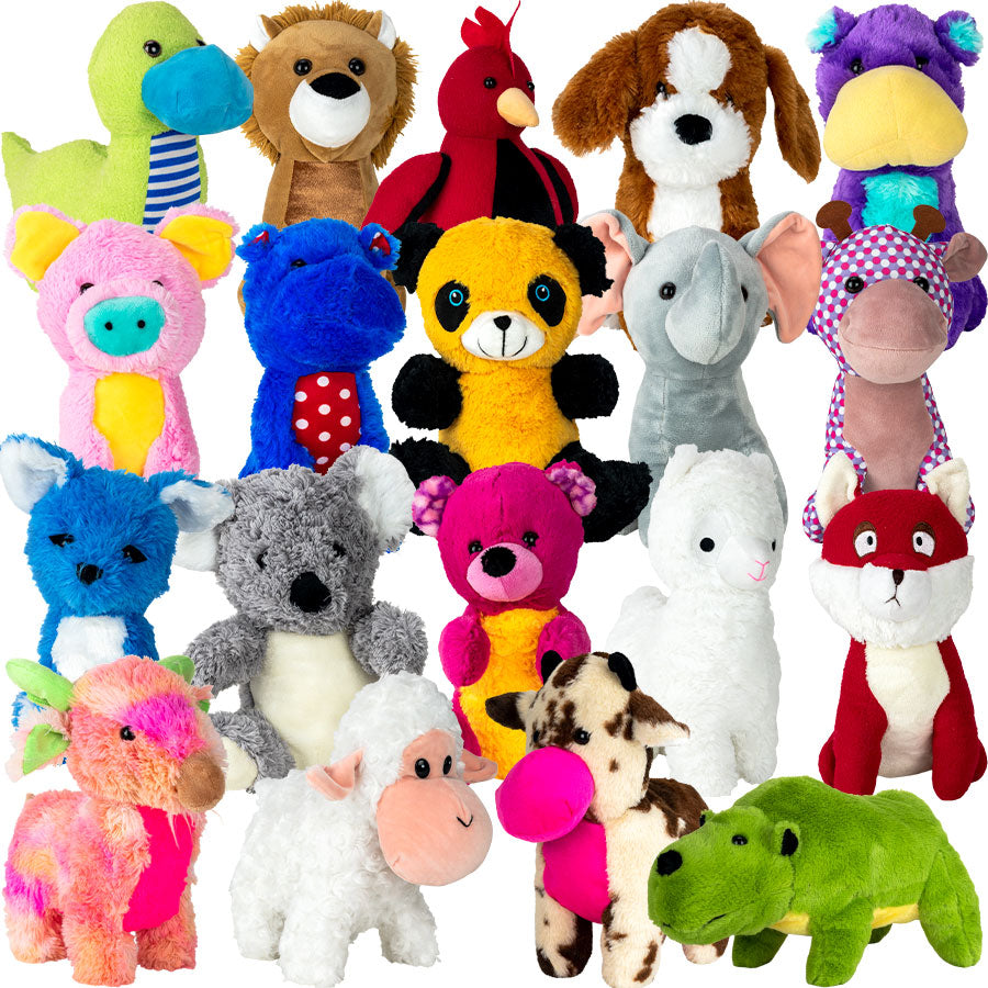 Jumbo Generic Plush #45 Mix (40 ct) 12in-14in