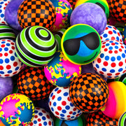 Assorted Inflatable Series 2 Vinyl Balls - 3 inch (144 ct)