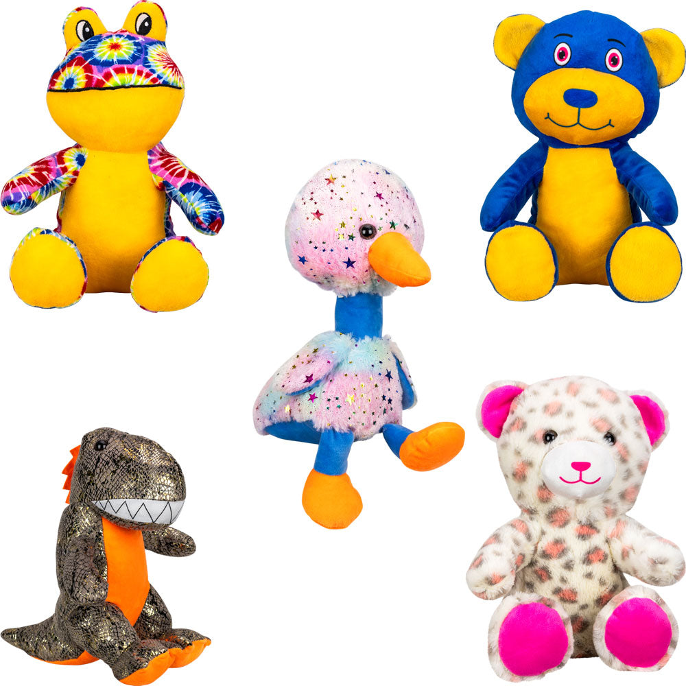 Jumbo Generic Plush #58 Mix (40 ct) 12in-14in