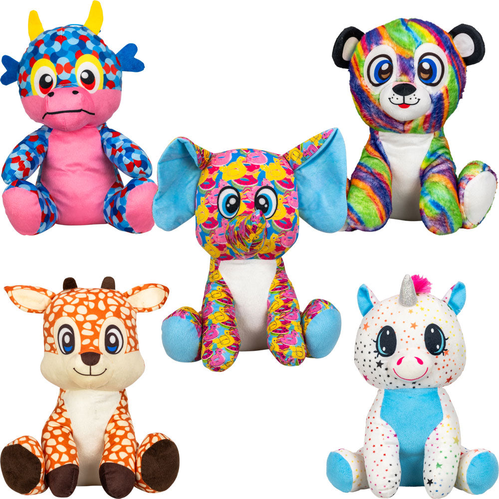 Jumbo Generic Plush #60 Mix (40 ct) 12in-14in