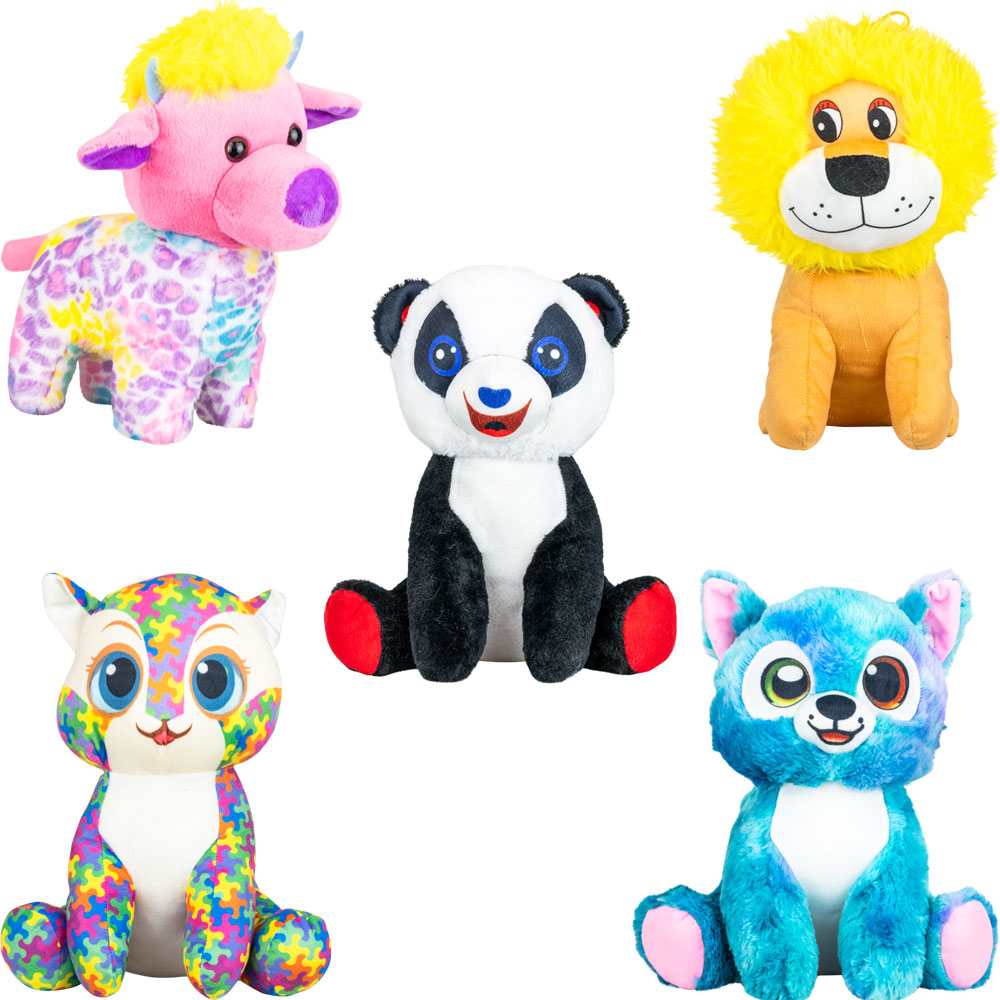 Jumbo Generic Plush #62 Mix (40 ct) 12in-14in