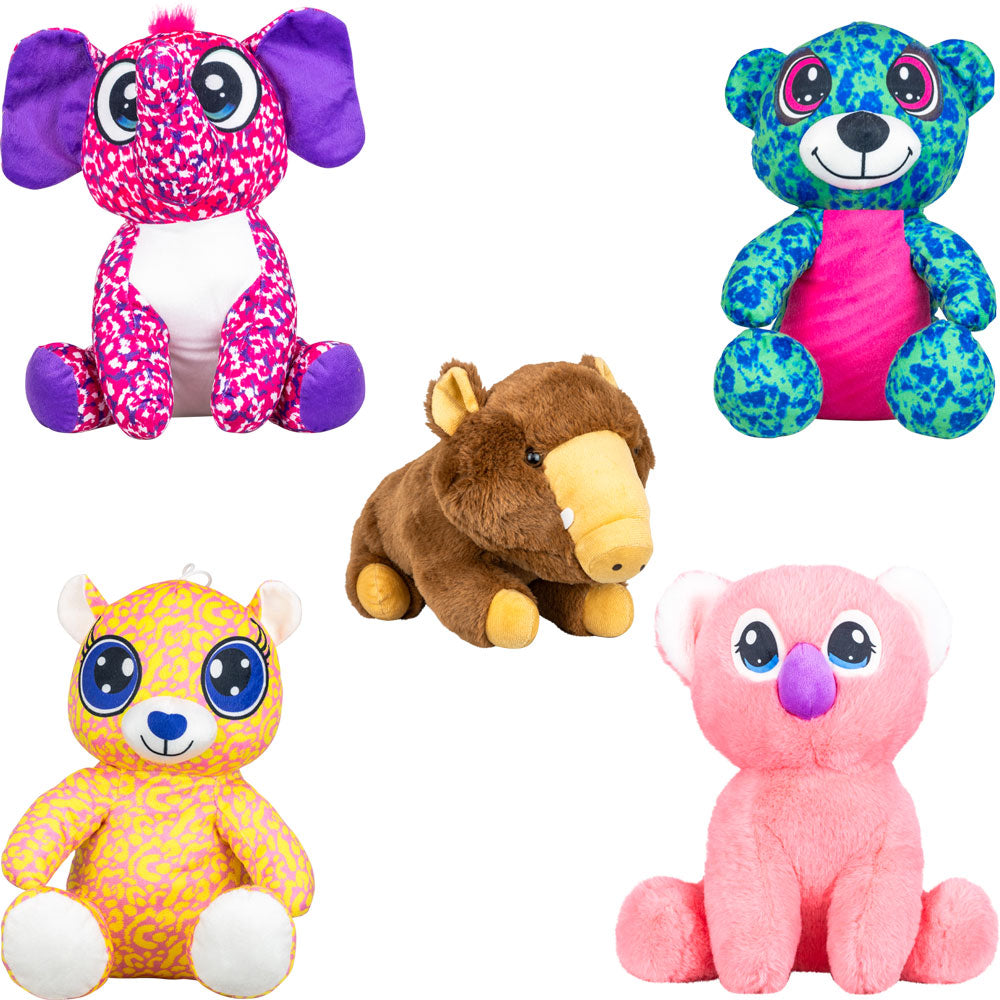 Jumbo Generic Plush #62 Mix (40 ct) 12in-14in