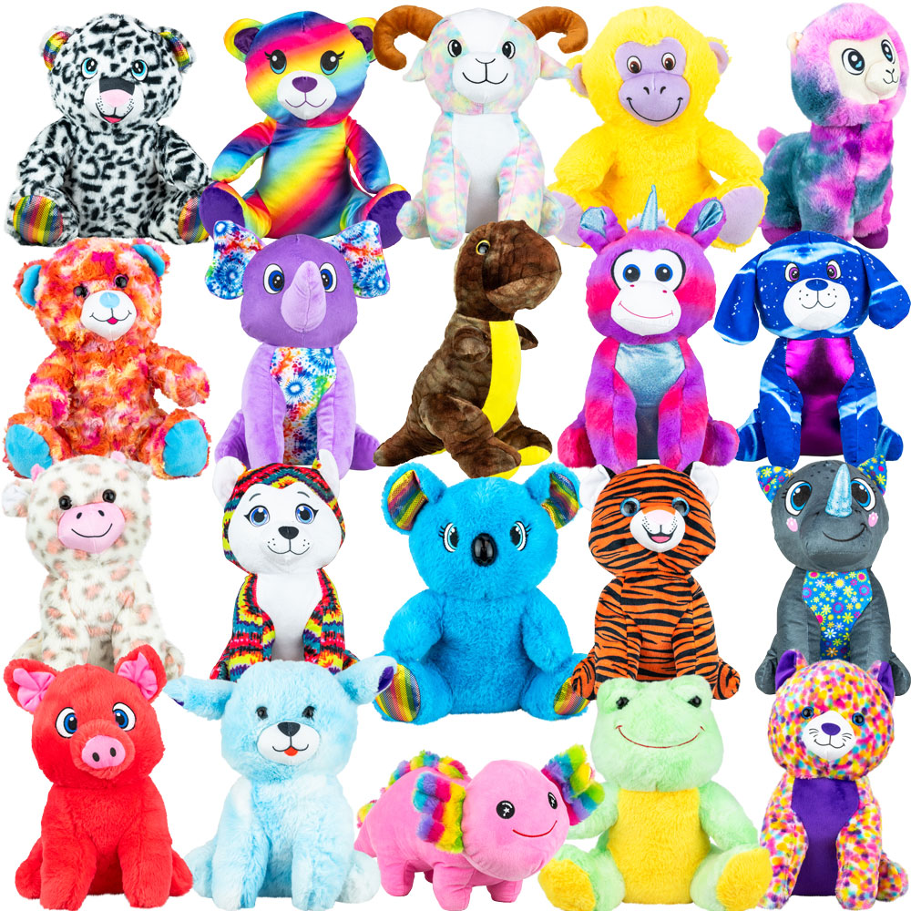 Jumbo Generic Plush #65 Mix (40 ct) 12in-14in