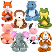 Medium Meditating Animals Plush Mix (40 ct) 11 inch
