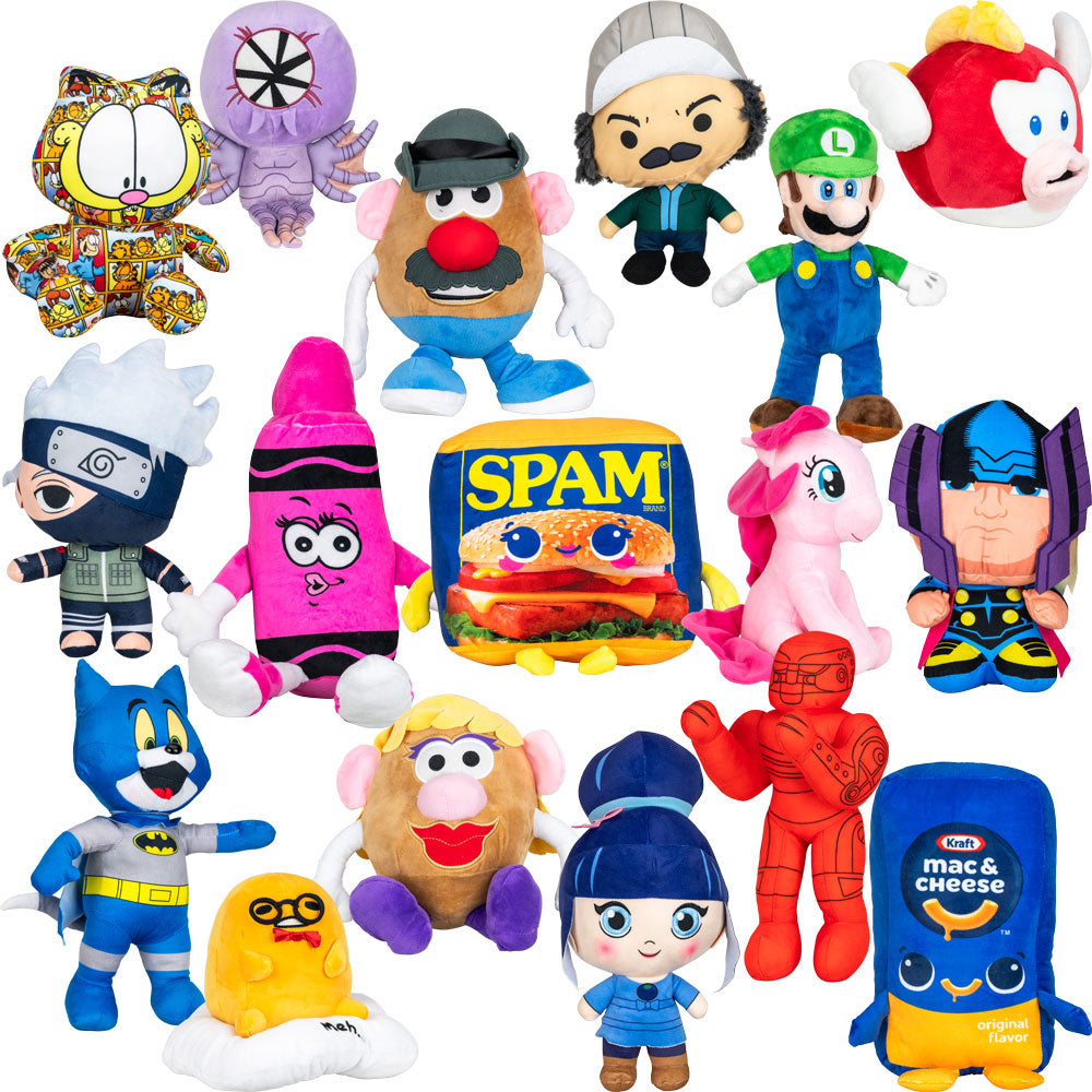 Jumbo 100% Licensed Plush Kit Mix (36 ct)
