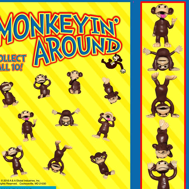 Monkeyin Around Vending Capsules (1-inch) 250 ct