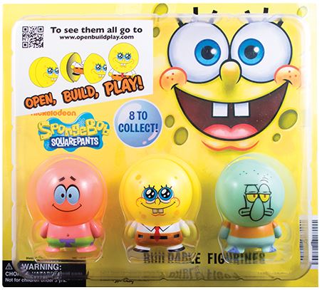 SpongeBob Buildables Vending Capsules (2-inch)