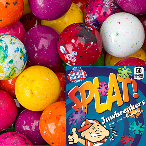 Splat Candy Center Jawbreakers (1 inch) 850 ct