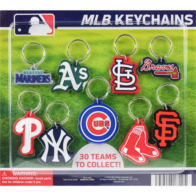 MLB Logo Keychains Vending Capsules (2 inch)