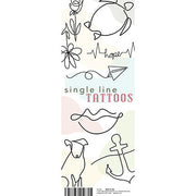 Single Line Tattoos Vending Tattoos (300 ct)