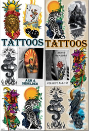 Arm & Shoulder Temporary Vending Tattoos (300 ct)