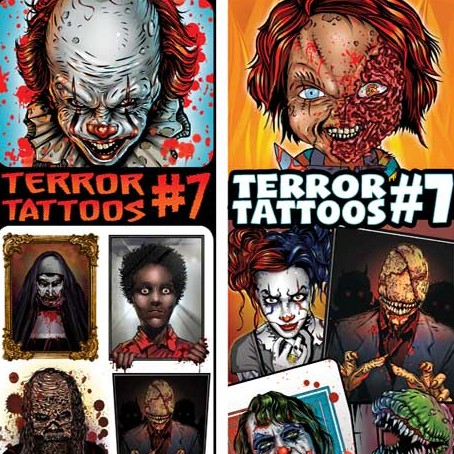 Terror Tattoos Series 7 Vending Tattoos (300 ct)
