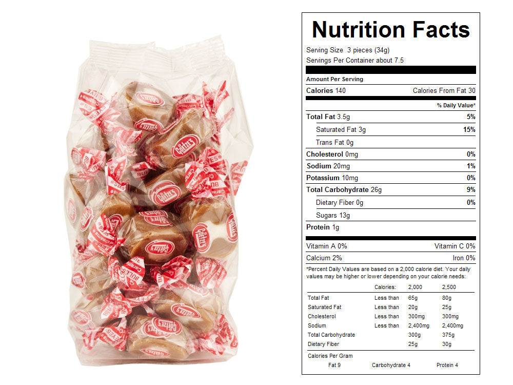 Goetze Caramel Cream (12 x 12 oz bags) – CandyMachines.com