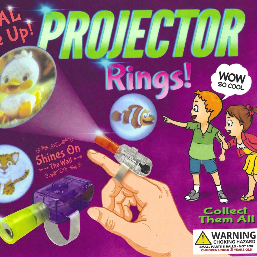 Projector Rings Vending Capsules (2-inch)