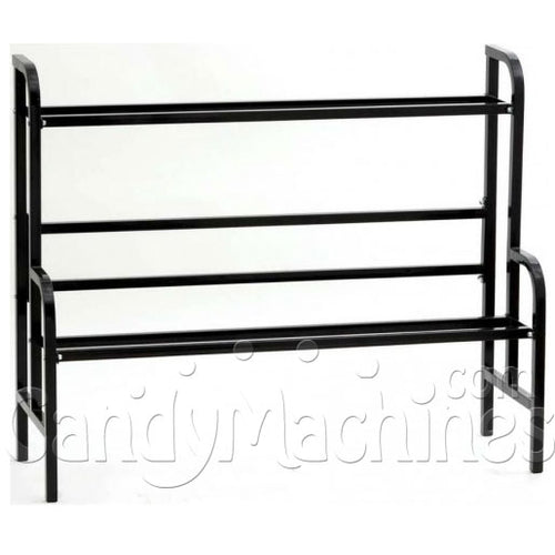 45" Black Bulk Vending Machine Rack