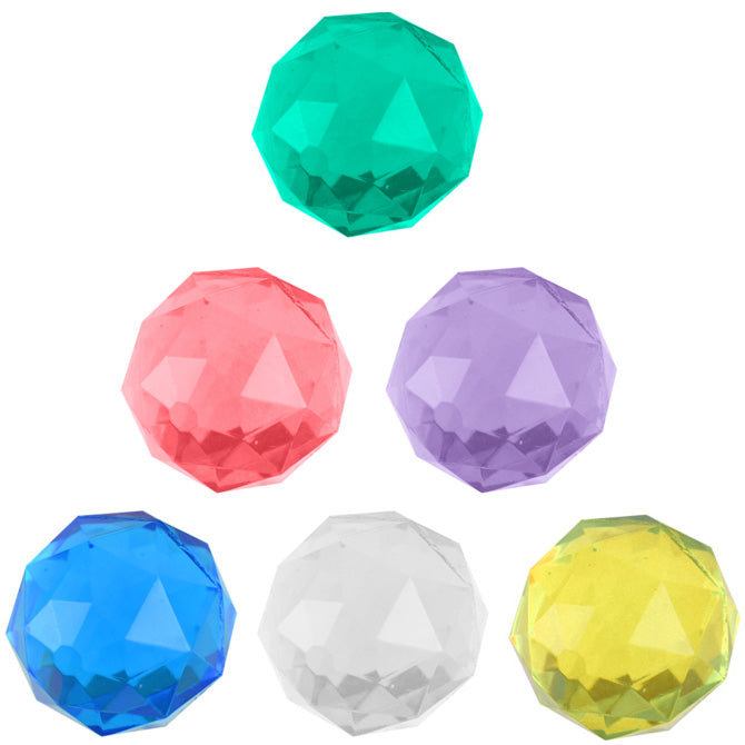 Diamond Cut 49mm Super Bouncy Balls - 40 ct