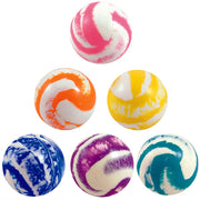 Two-Color Marble 49mm Super Bouncy Balls 40 ct