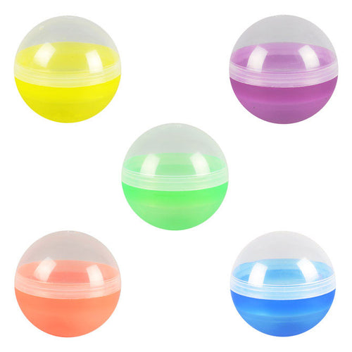 Assorted Color Empty Round Capsules, 4-inch (250 ct)