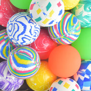 Mixed 60mm Super Bouncy Balls 25 ct