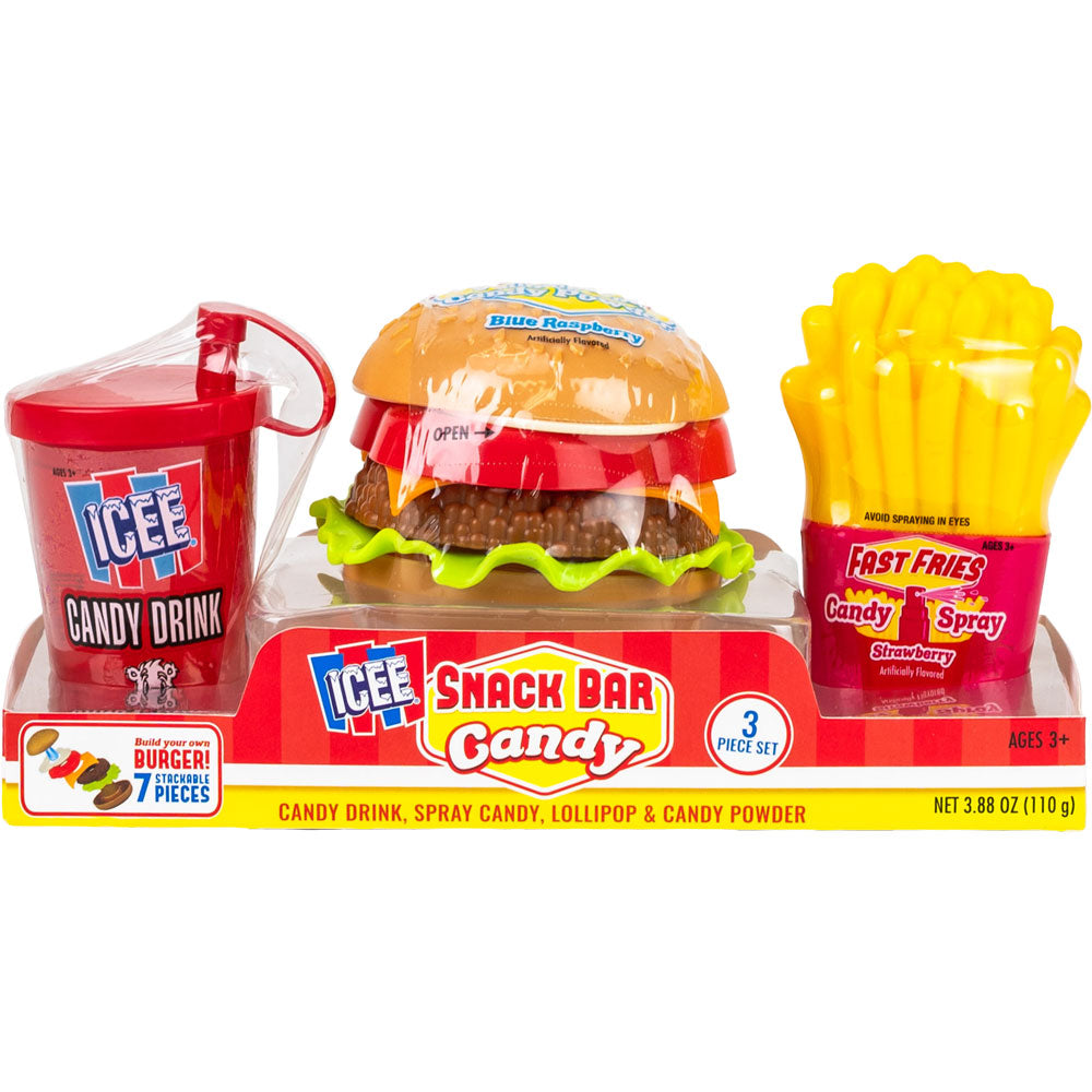 ICEE Snack Bar Candy 3pc Set (8 count)