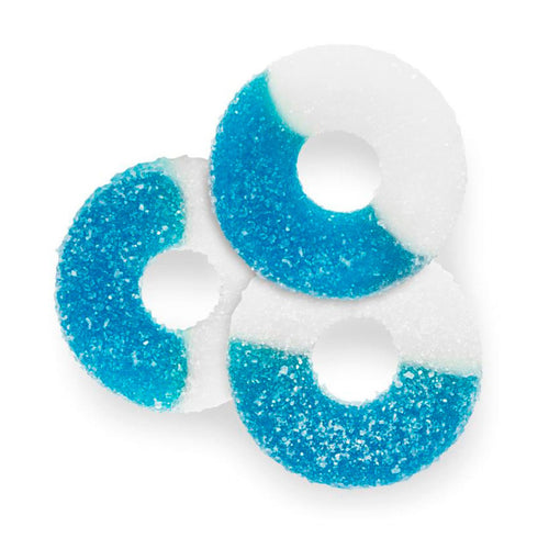 Blue Raspberry Gummy Rings (18 lbs)