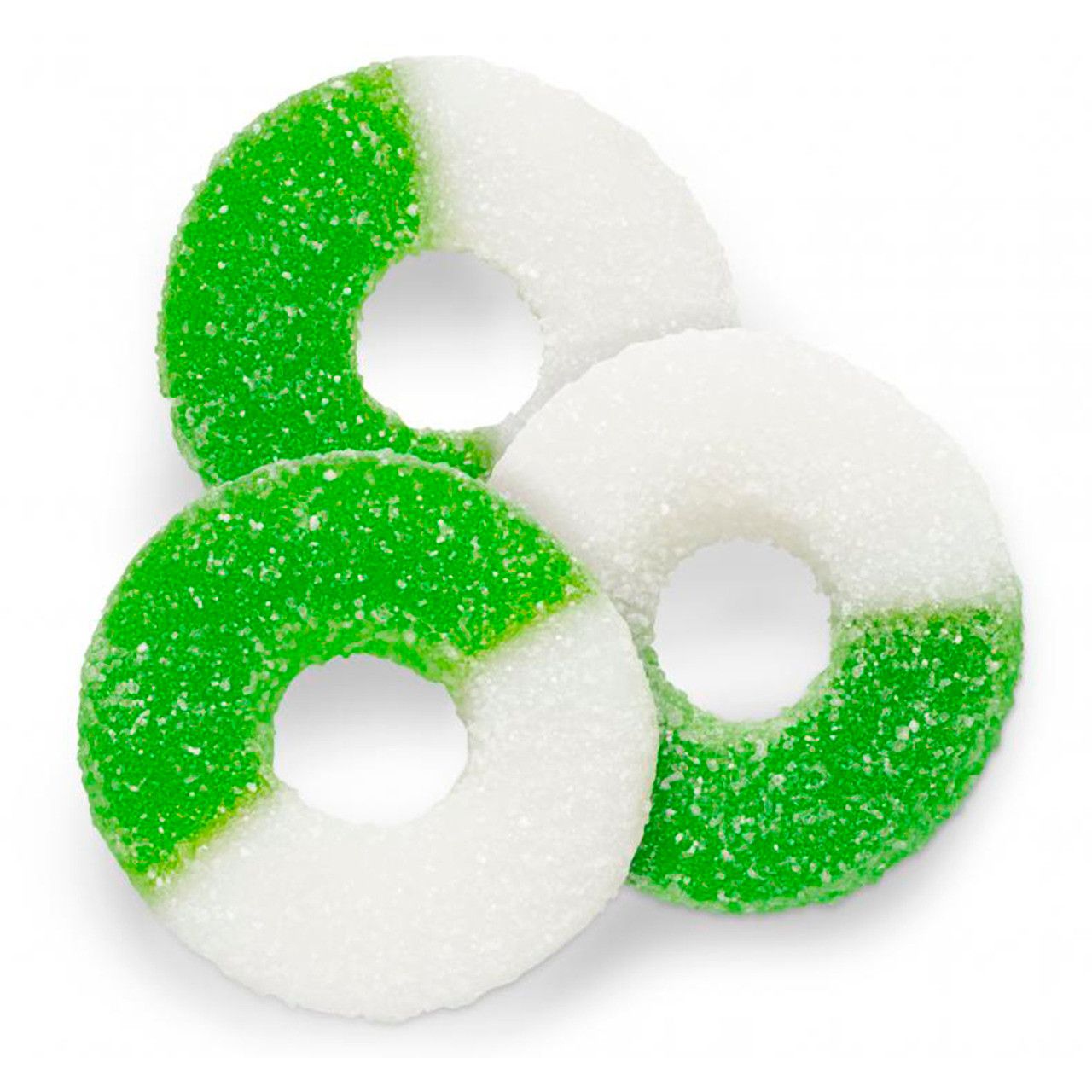 Apple Gummy Rings Bulk Candy (18 lbs)