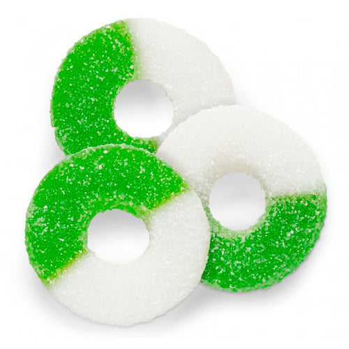 Apple Gummy Rings Bulk Candy (18 lbs)