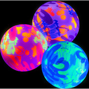 Inflatable 6in Neon Space Balls (100 ct)