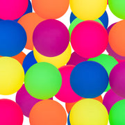 75mm (3 inch) Frosty Bouncy Balls (12 ct)