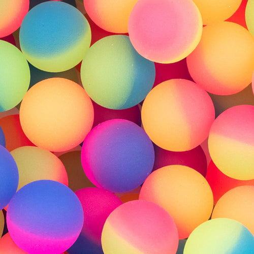 75mm (3 inch) Icy Hi-Bounce Balls (12 ct)