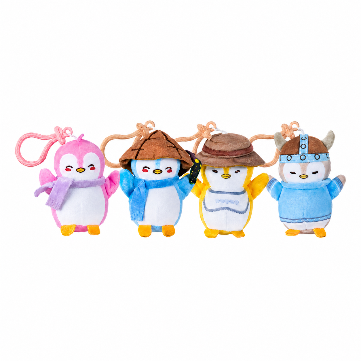 2.5" MICRO PLUSH PUDGY PENGUINS - (36 QTY)