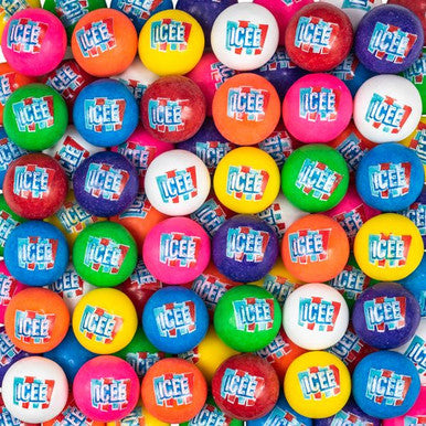 ICEE Logo Gumballs (.95 inch) 850 ct (+50 Free!)