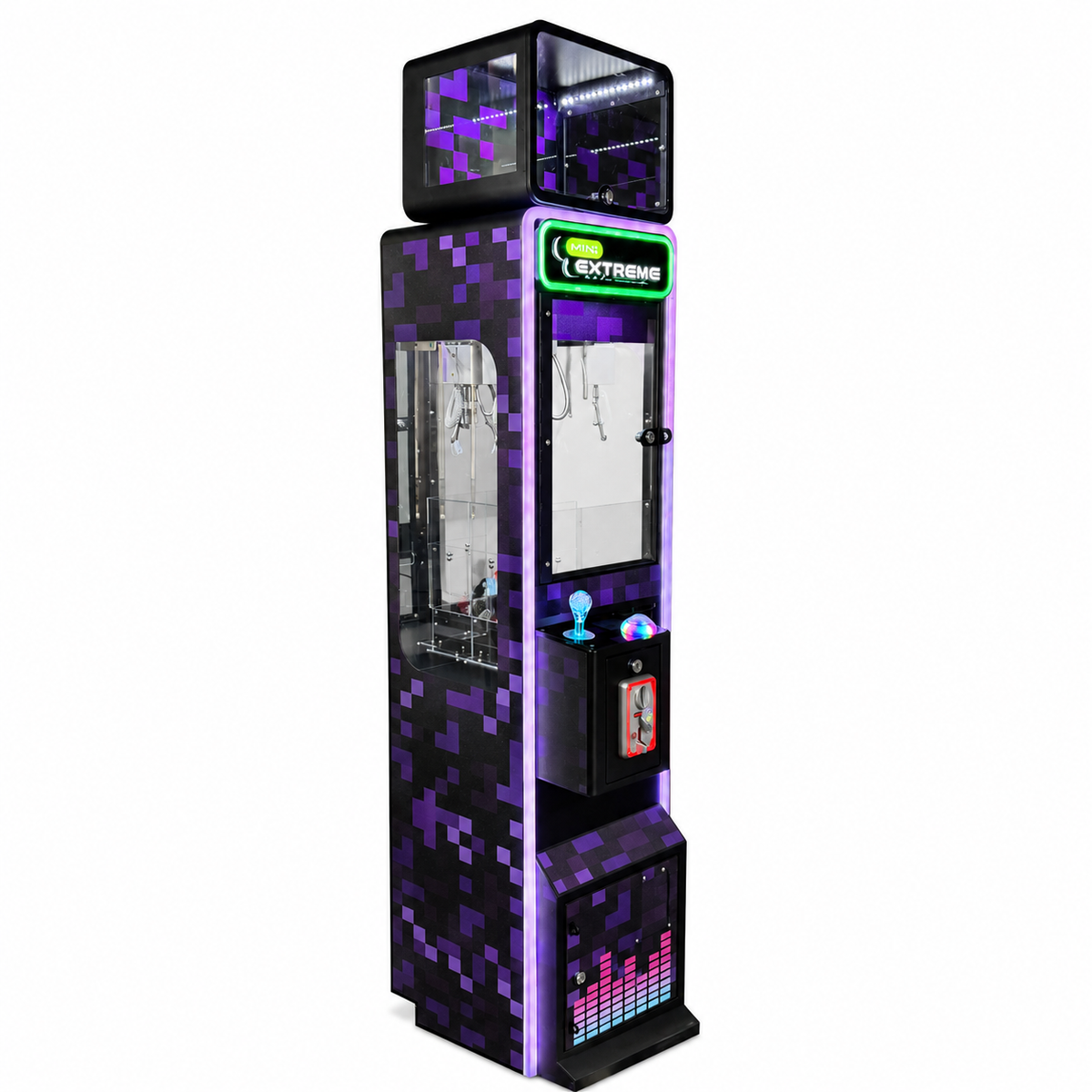 8 Bit Black Mini EXTREME - Super Mini Extreme Claw Machine